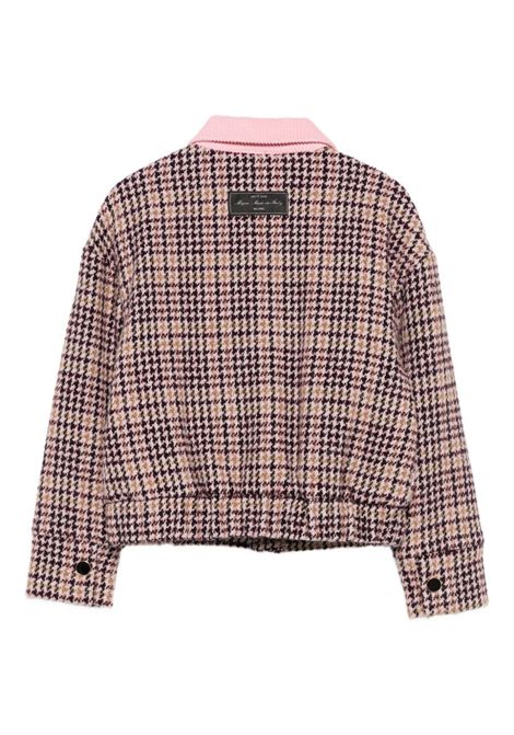 Giubbino con motivo pied de poule MSGM KIDS | F5MSJGCO139MS034